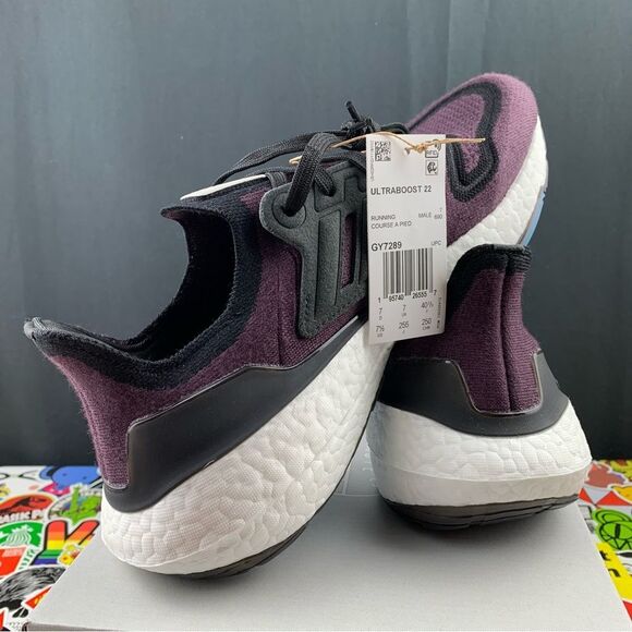 Adidas Ultraboost 22 Shadow Maroon Womens Various Sizes - Picture 10 of 13